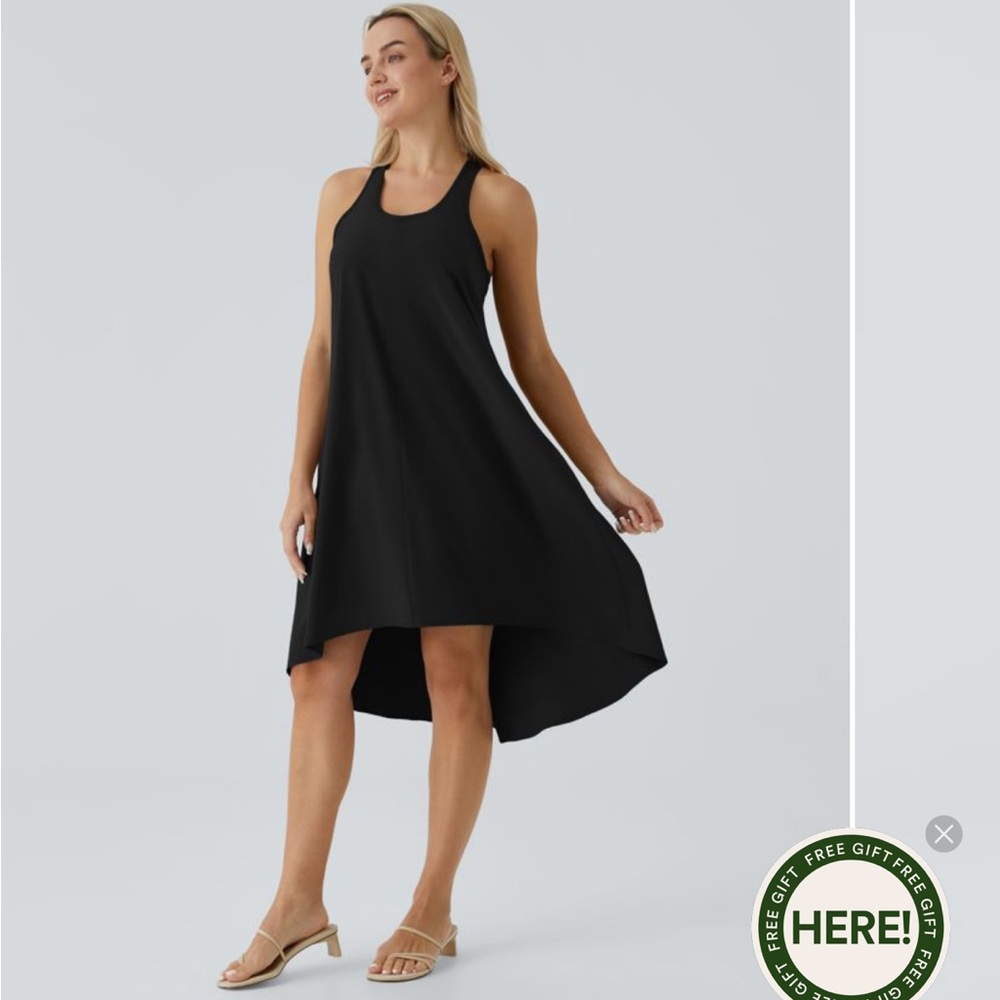 Halara Breezeful Quick dry high low‎  midi- NWT- retail 54.95